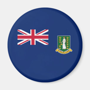 Brittiska Jungfruöarnas flagga Magnet