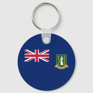 Brittiska Jungfruöarnas flagga Nyckelring