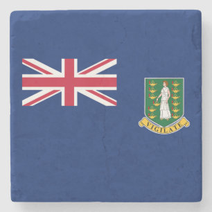 Brittiska Jungfruöarnas flagga Stenunderlägg