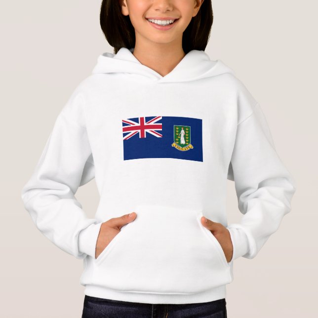 Brittiska Jungfruöarnas flagga T Shirt (Framsida)