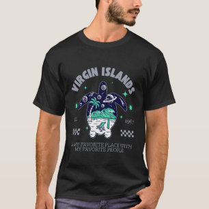 Brittiska Jungfruöarnas sköldpadda T Shirt