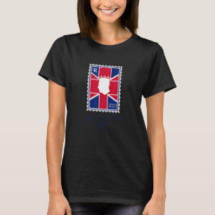 Brittiska Kung Leve Kung Guds Spara Kung T Shirt