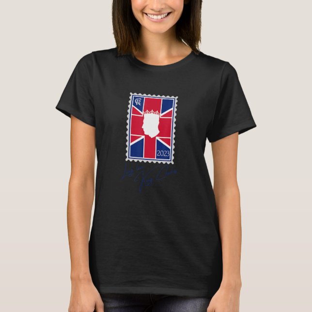 Brittiska Kung Leve Kung Guds Spara Kung T Shirt (Framsida)