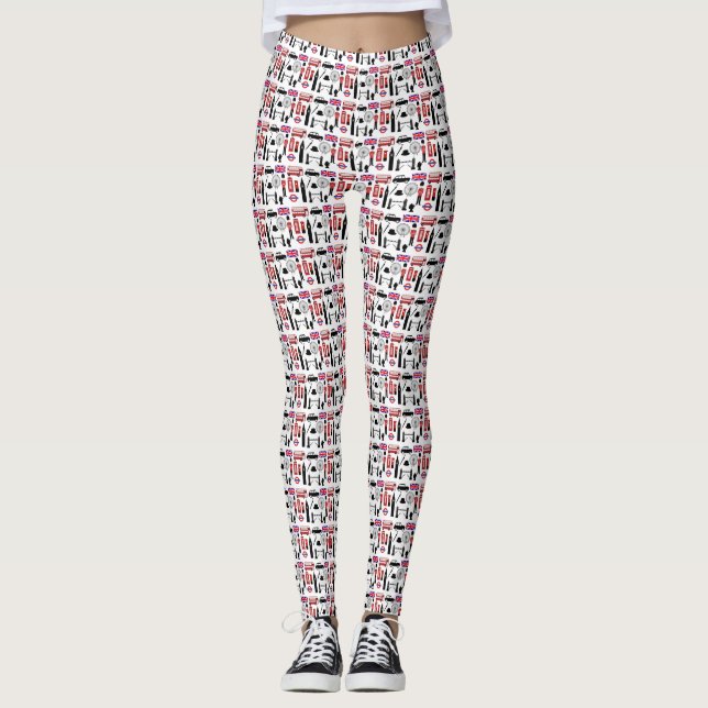 Brittiska kvinnans lag leggings (Framsida)