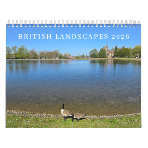 Brittiska landskap 2026 kalender