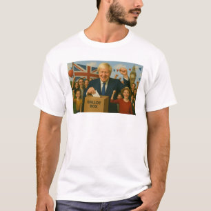 Brittiska ledarens historiska omröstning t shirt