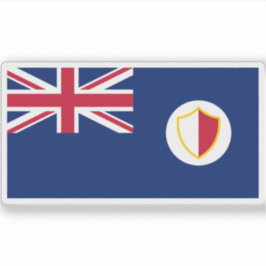 Brittiska Maltas statsskylt (C. 1898-1923) Klistermärken