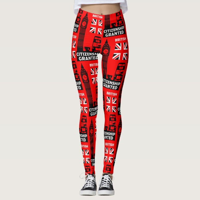 Brittiska medborgarskapsgåvor leggings (Framsida)
