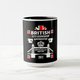 Brittiska medborgarskapsgåvor mugg