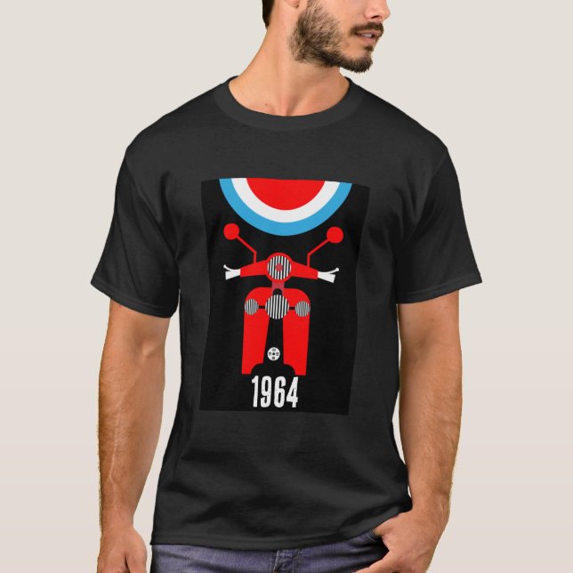 Brittiska Modet 1964 T Shirt (Framsida)