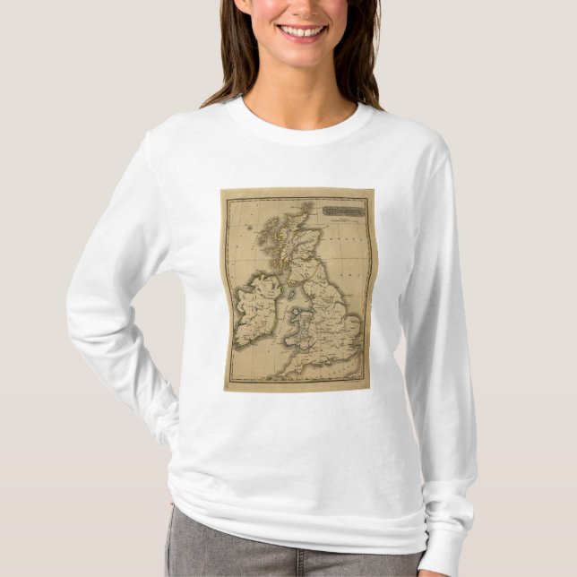 Brittiska öar 2 tee shirt (Framsida)
