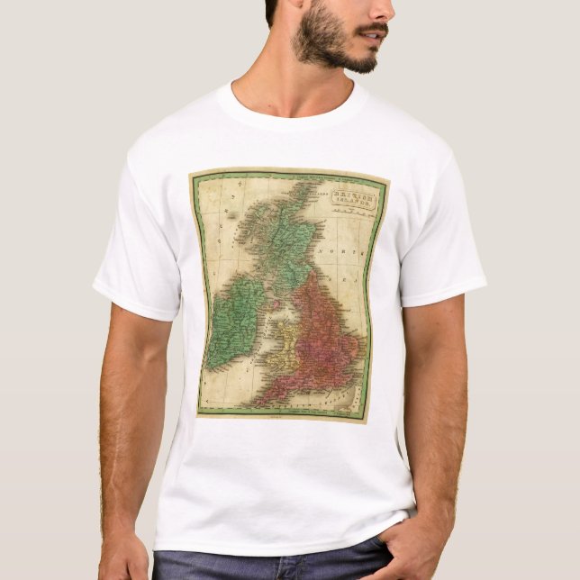 Brittiska öar 4 t-shirt (Framsida)