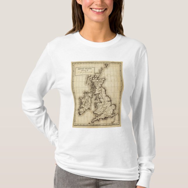 Brittiska öar tee shirt (Framsida)