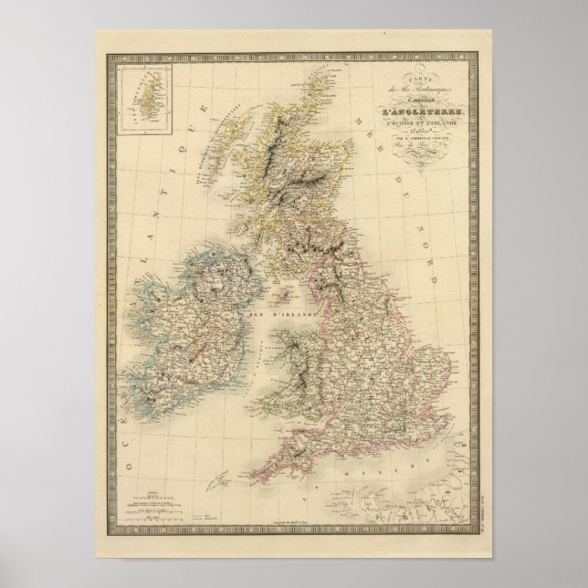 Brittiska öarna 2 poster (Framsidan)