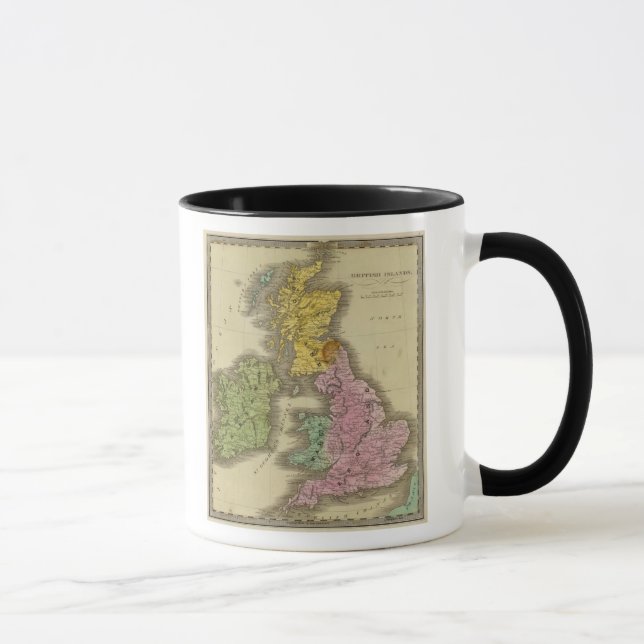 Brittiska öarna 3 mugg (Höger)