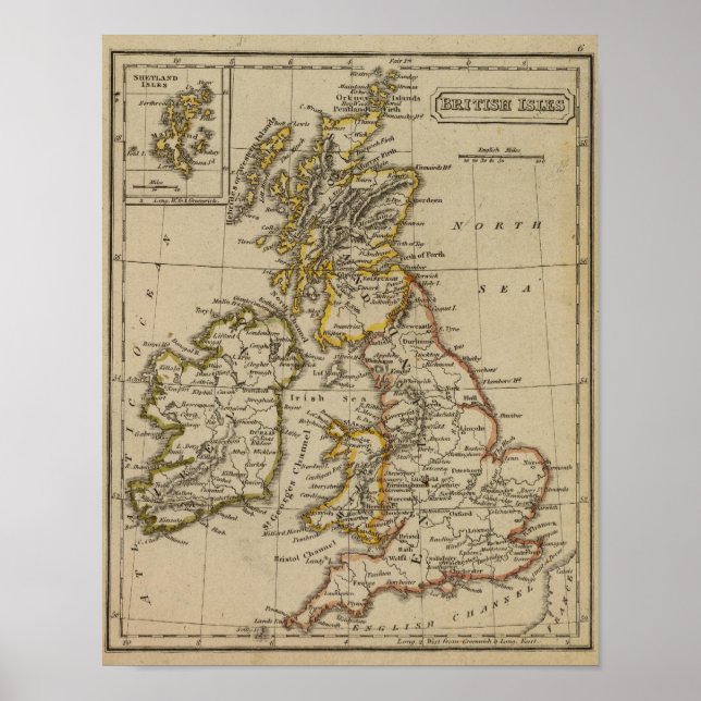 Brittiska öarna 3 poster (Framsidan)