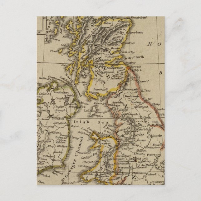 Brittiska öarna 3 vykort (Framsida)