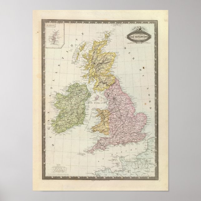 Brittiska öarna 6 poster (Framsidan)