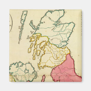 Brittiska öarna karta magnet