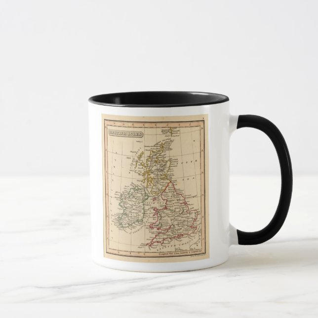 Brittiska öarna mugg (Höger)