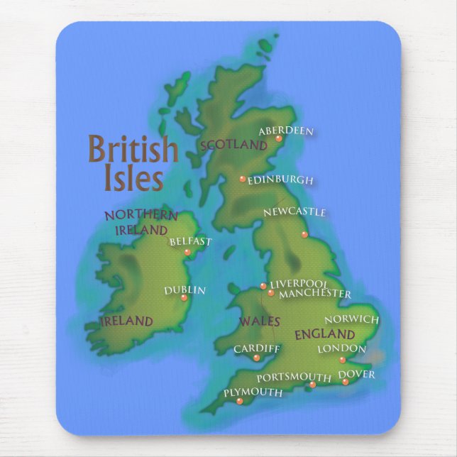 Brittiska öarna musmatta (Framsidan)