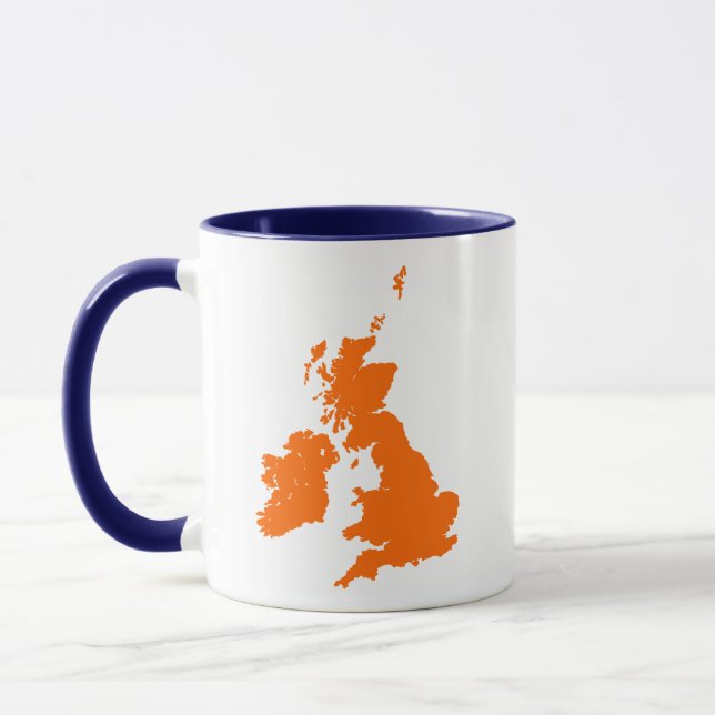 Brittiska öarna - Orange Mugg (Vänster)