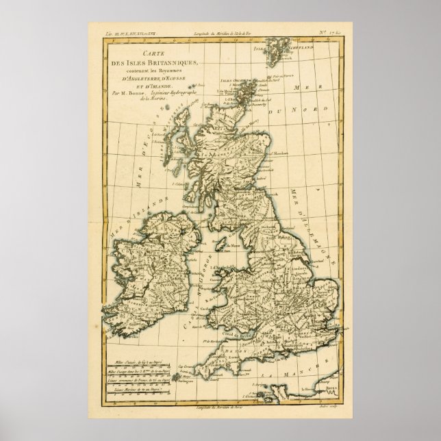 Brittiska öarna poster (Framsidan)