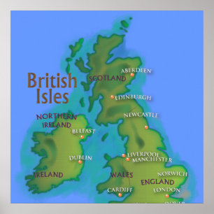 Brittiska öarna poster