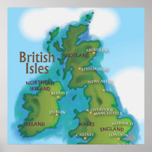 Brittiska öarna poster