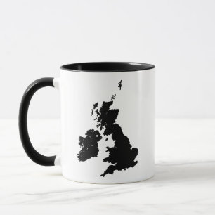 Brittiska öarna - Svart Mugg