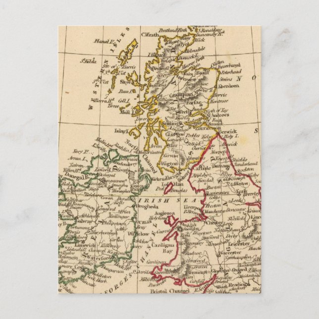 Brittiska öarna vykort (Framsida)