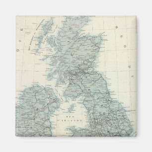 Brittiska öarnas järnvägar och kanaler magnet