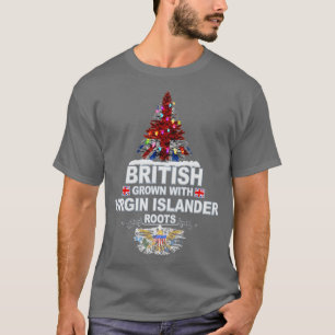 Brittiska odlingar med Jungfruislander Roots Gift  T Shirt