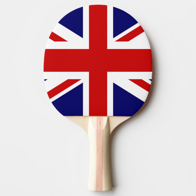 Brittiska pingpongpaddlar för bord tennis pingisracket (Framsidan)
