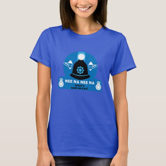 Brittiska polisgåvor och tillbehör t shirt (Framsida)
