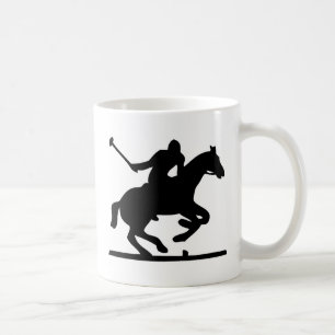 Brittiska ponnyer för Silhouette för spelare fö Kaffemugg
