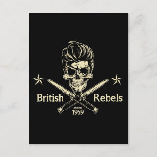 Brittiska rebeller vykort