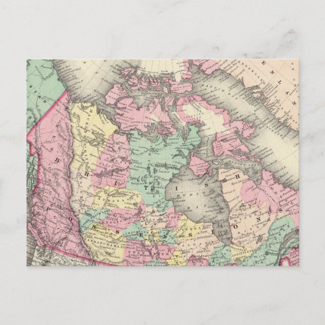 Brittiska, ryska och danska innehav vykort (Framsida)