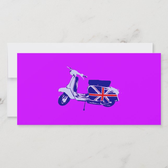 Brittiska scooter (Framsida)