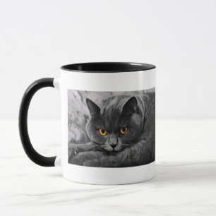 Brittiska Shorthair Kattunge Mugg