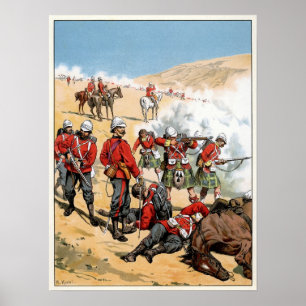 Brittiska soldater under 1800-talet poster