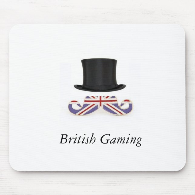 Brittiska spela MouseMat Musmatta (Framsidan)