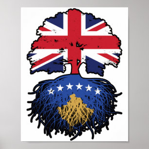 Brittiska Storbritannien, Kosovo Kosovo, Kosovo, S Poster