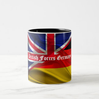 Brittiska styrkor Tysklandare minneshögtid i Mugg