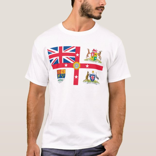 Brittiska väldeflaggaT-tröja T Shirt (Framsida)