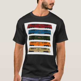 BRITTISKA WESTERNA LOKOMOTIV FÖR JÄRNVÄG T SHIRT
