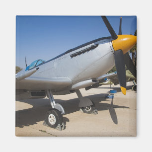Brittiskbyggd Spitfire-jaktplan Magnet