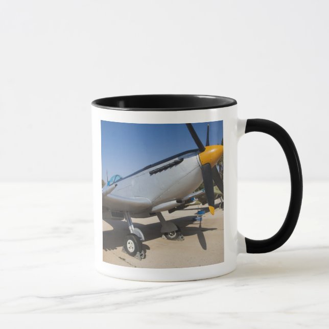 Brittiskbyggd Spitfire-jaktplan Mugg (Höger)