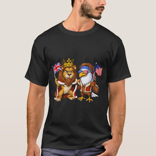 Brittiskt amerikanskt arv t shirt (Framsida)