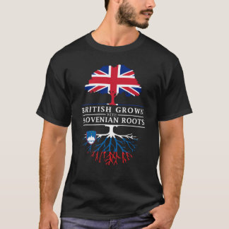 Brittiskt fullvuxet med slovenskt rotar   t shirt